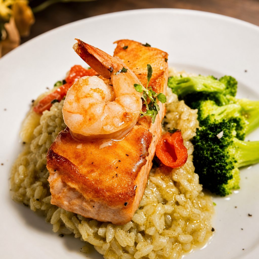 Faroe Island Salmon & Shrimp.