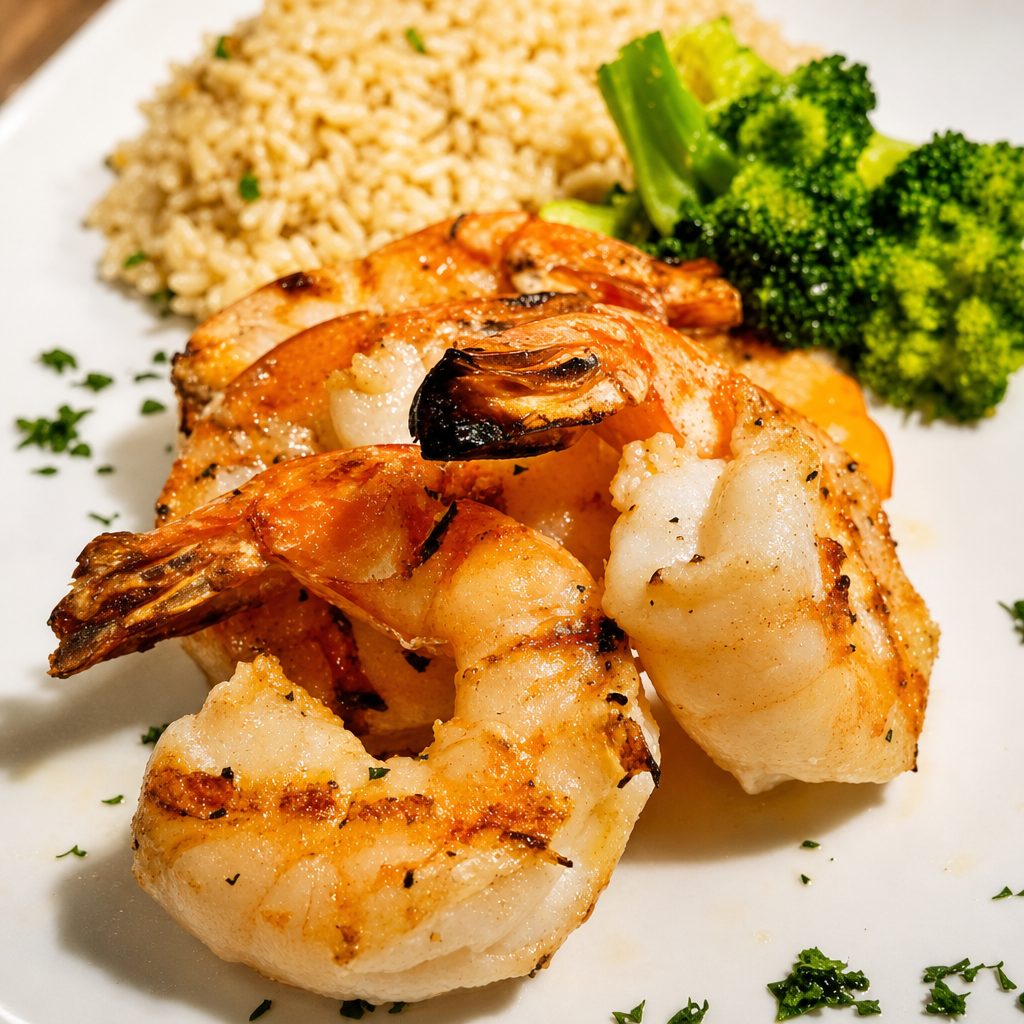 Grill Wild Jumbo Shrimp.