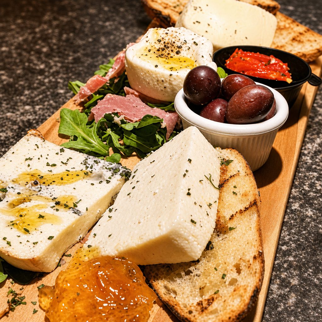 Imported Cheese Board.